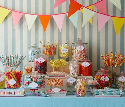 Candy Bar, una tendencia cada vez más usual en los eventos