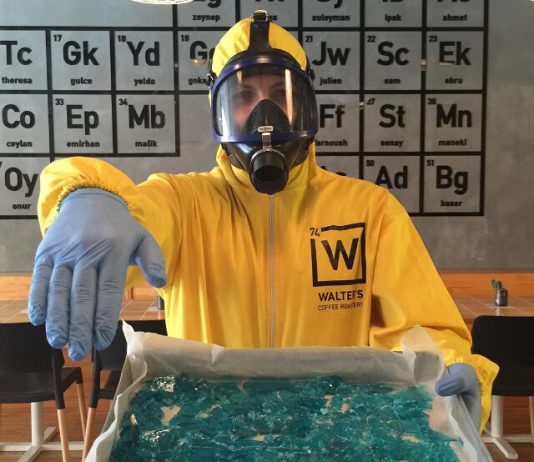 Una cafetería dedicada a «Breaking Bad»
