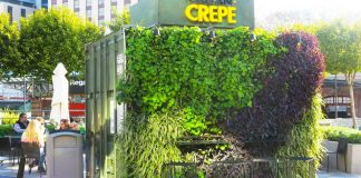 ¿Te animás a comer crepes en un container?
