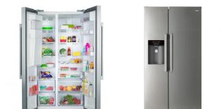 RCA SidebySide, una heladera con dispenser y máquina de hielo