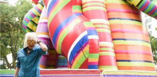 Marta Minujin presentó su «Escultura de los Deseos»