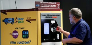 En Roma ya es posible pagar el metro con botellas de plástico