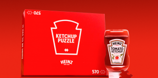 Heinz Ketchup lanza el rompecabezas «más lento del mundo»