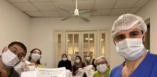 Un banco y una popular panadería se unen para mimar al personal de salud