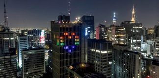 Love has no gender: un importante hotel de Sao Paulo ilumina su fachada con los colores del orgullo