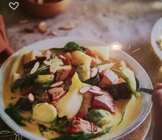 Verduras al Curry, una receta rica, fácil y económica