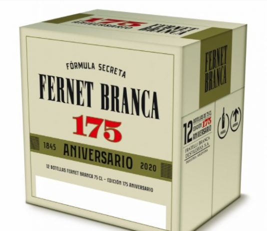 Fernet Branca presenta su etiqueta conmemorativa por su 175º aniversario