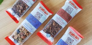 Zafrán presenta sus nuevas barras veganas