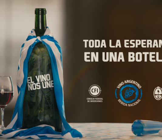 “Te quiero tanto” une vino y fútbol, las dos grandes pasiones argentinas