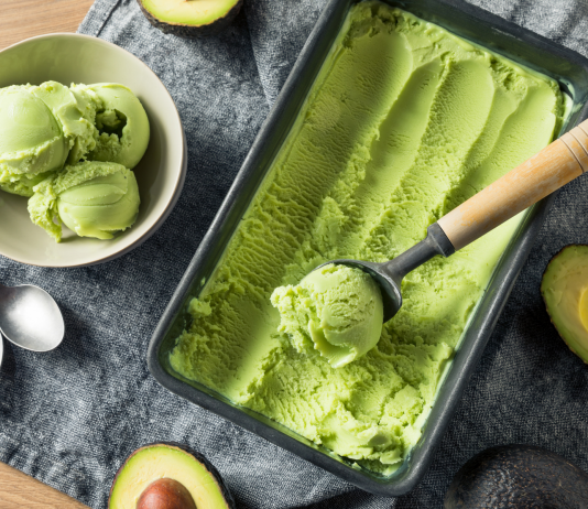Helado Vegano de Palta para combatir el calor