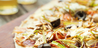 Pizza a la parrilla y un desafío de sabor