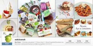 Fitness Food en Instagram