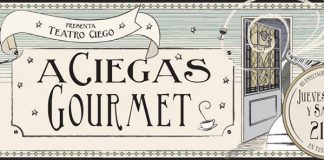 Teatro y gastronomía en plena oscuridad