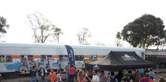 Partió desde Tandil el primer Tren Turístico Cervecero del país