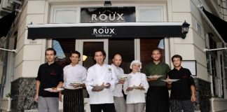 Exquisiteces en el menú aniversario del exclusivo bistró Roux