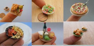 Un japonés es furor en internet por cocinar en miniatura
