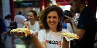 Pin Pun y Güerrín compartieron el podio por la mejor muzza