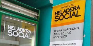 Gastronómicos tucumanos crearon la primera «heladera social» del país