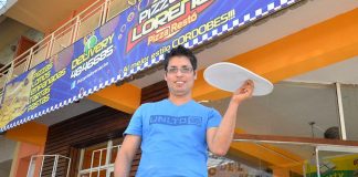 Un argentino participa del Campeonato Mundial de la Pizza con una grande de mollejas
