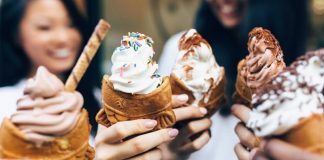 Los helados con forma de pescado, furor en Nueva York