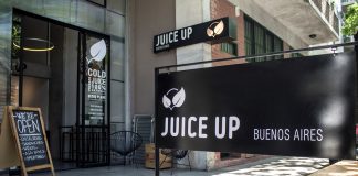 Juice Up: jugos naturales prensados en frío en Palermo