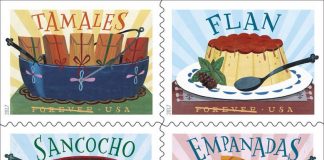 El servicio postal de EE.UU. rinde tributo a la gastronomía latina