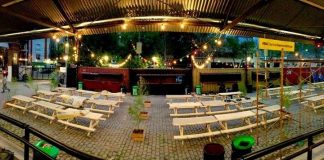 Una vieja estación de tren abre como espacio de comidas en Caballito