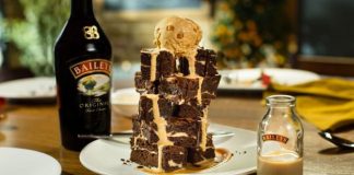 Postre Brownie con Baileys para ponerle onda a la semana