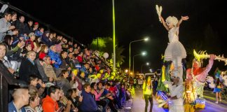 Carnaval en Puerto Madryn: música y gastronomía en un marco inmejorable