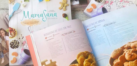 MamaSana presenta su segundo libro de recetas para toda la familia