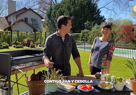 Felicitas Pizarro y su marido Santiago Solerno estrenan programa de cocina en El Gourmet
