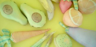 Ponchi Market: comiditas de tela para niñ@s que juegan a cocinar