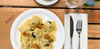 Biasatti suma platos italianos listos para consumir y opciones dulces