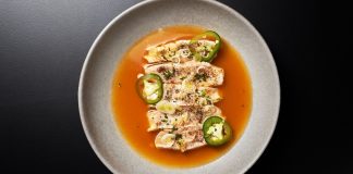 Trashumante ofrece un menú degustación con maridaje para festejar la llegada del Año Nuevo