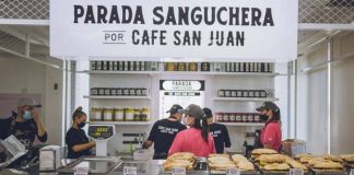 Spot! y Lele Cristóbal inauguran la Parada Sanguchera, un imperdible rutero
