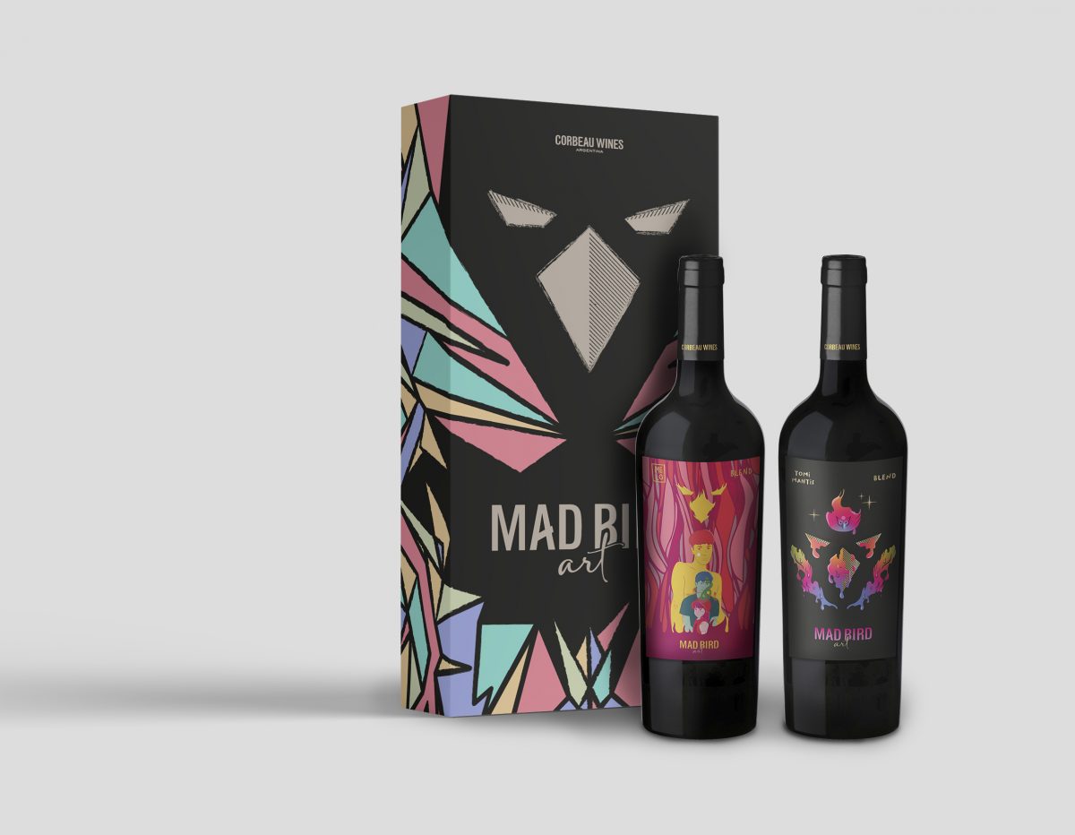 Mad Bird Art: la nueva línea de Corbeau Wines en apoyo a diferentes causas  sociales | SalPimenta