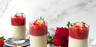Panna Cotta de Yogur deslactosado: reversión saludable de un clásico
