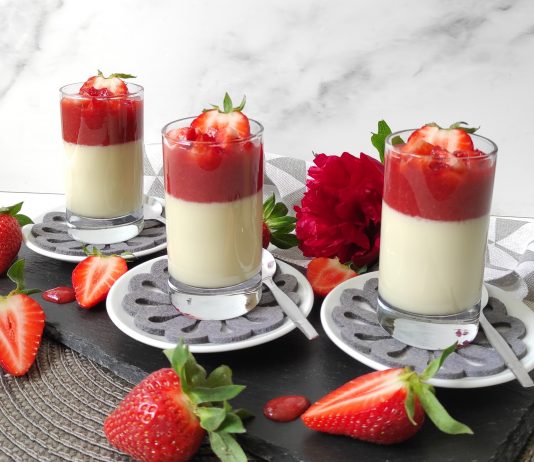 Panna Cotta de Yogur deslactosado: reversión saludable de un clásico