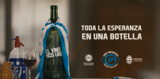 “Te quiero tanto” une vino y fútbol, las dos grandes pasiones argentinas