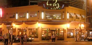 El viejo Café La Paz hoy es un restaurante de sushi y cafetería