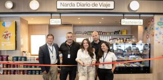 Narda Diario de Viaje, un nuevo espacio gastronómico en Ezeiza