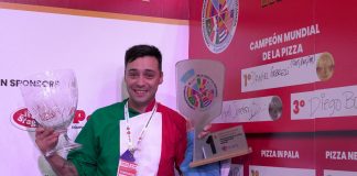 Un argentino, el ganador del Campeonato Mundial de la Pizza Argentina 2024 pizza