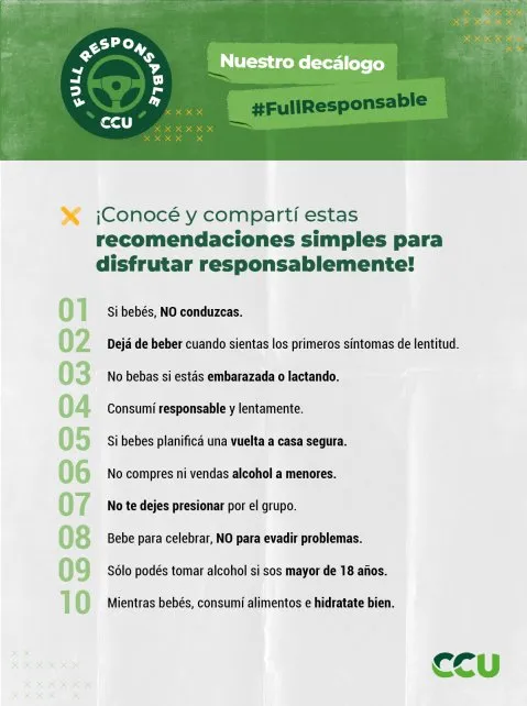 Día del Consumo Responsable de Alcohol