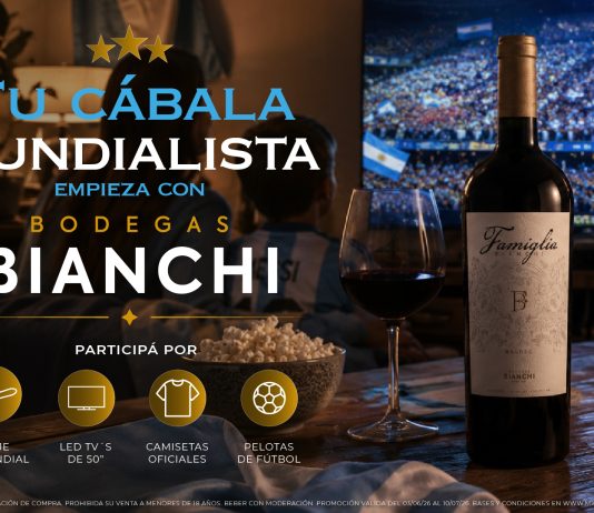 Bodegas Bianchi invita a los argentinos a vivir el Mundial y viajar a alentar a la Selección bodegas bianchi