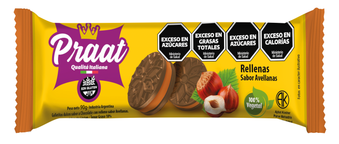 Praat Rellenas choco avellana praat